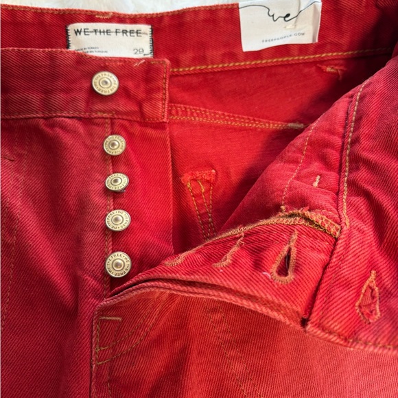We the Free Low-Rise Boot-Cut Carnivale Jeans, size 29 NWT, 30 Like New - Picture 10 of 16